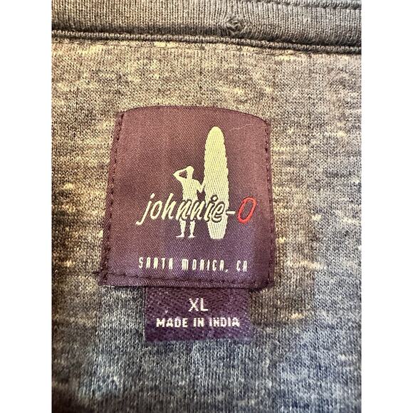 Johnnie O 1/4 Quarter Zip Size XL Sweater Striped Pullover Popover - Picture 4 of 15